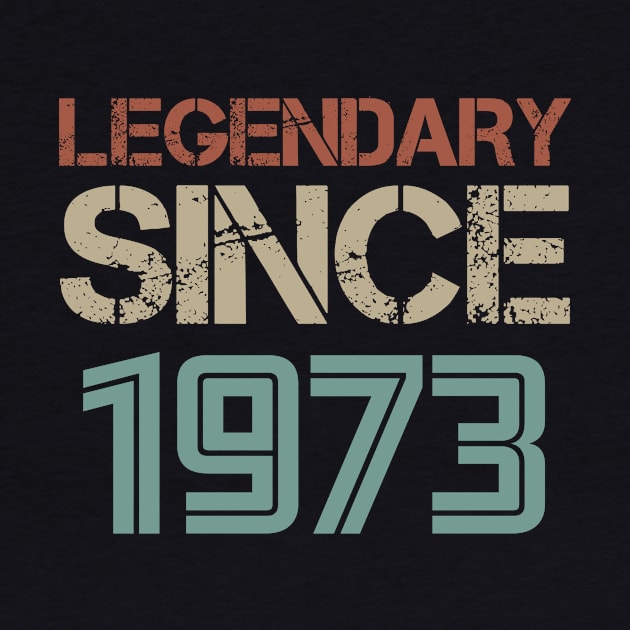 Legendary Since 1973 by GronstadStore